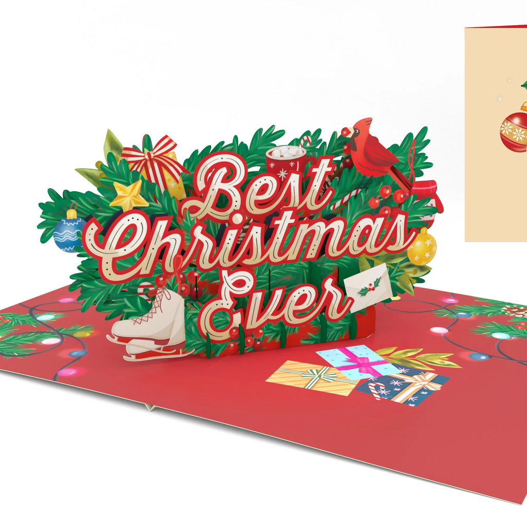 Christmas Gift Pop-Up Card Collection Christmas Greeting Card Handmade Luxury Christmas 3D Card For Decorate Paper Craft