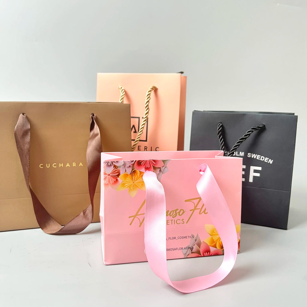 New design Small Size Jewelry Packaging Paper Bags