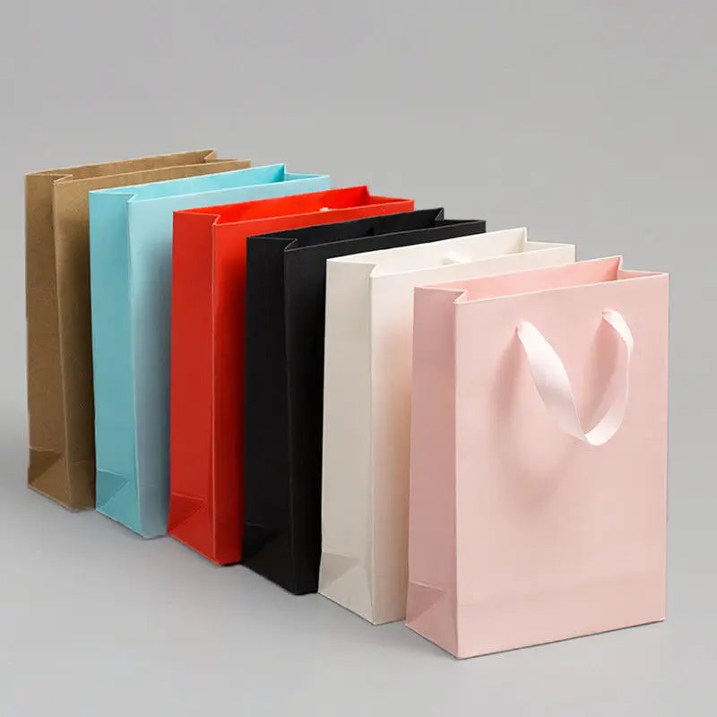 INS Printed Your Own Logo victorias secret pink paper bag wholesale shopping packaging bags