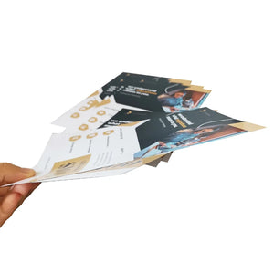 Customized Booklet Printing Brochure Paper Discount Flyer Advertising Leaflets Printing