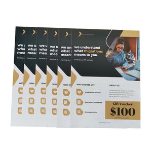 Customized Booklet Printing Brochure Paper Discount Flyer Advertising Leaflets Printing