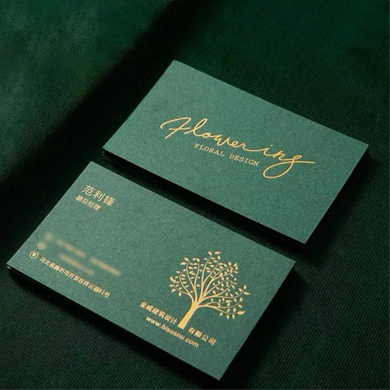 Custom printing matte Finish business card authenticity card certificate